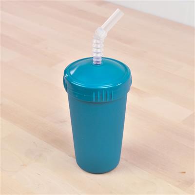 Re-Play Straw Cup with Reusable Straw - Teal