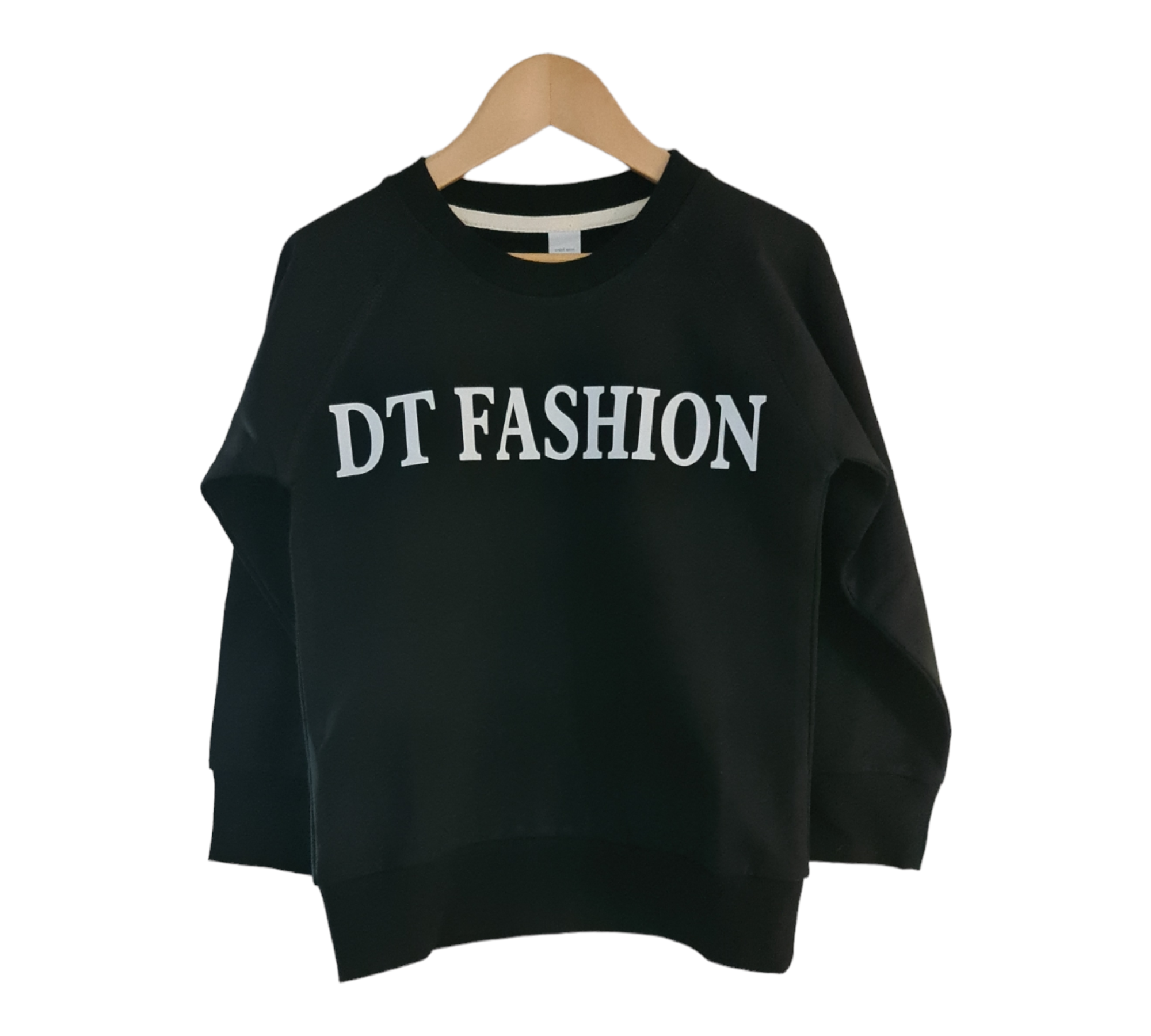 DT Fashion Mini Me Crew Jumper - Black