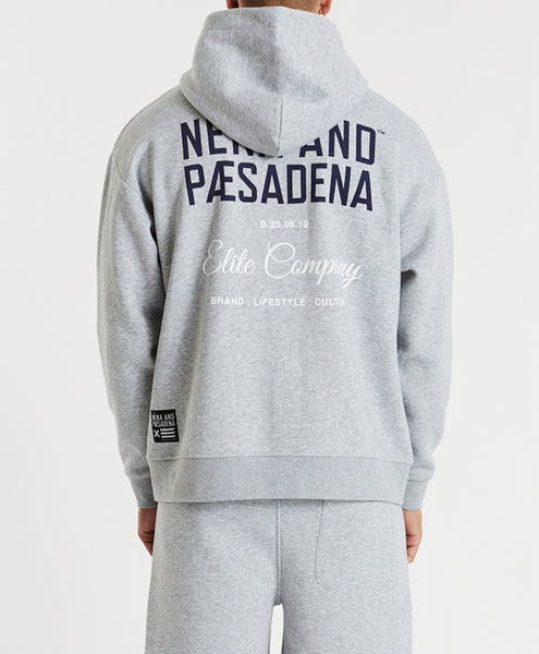 NXP Tournament Relaxed Hooded Sweater - Grey Marle