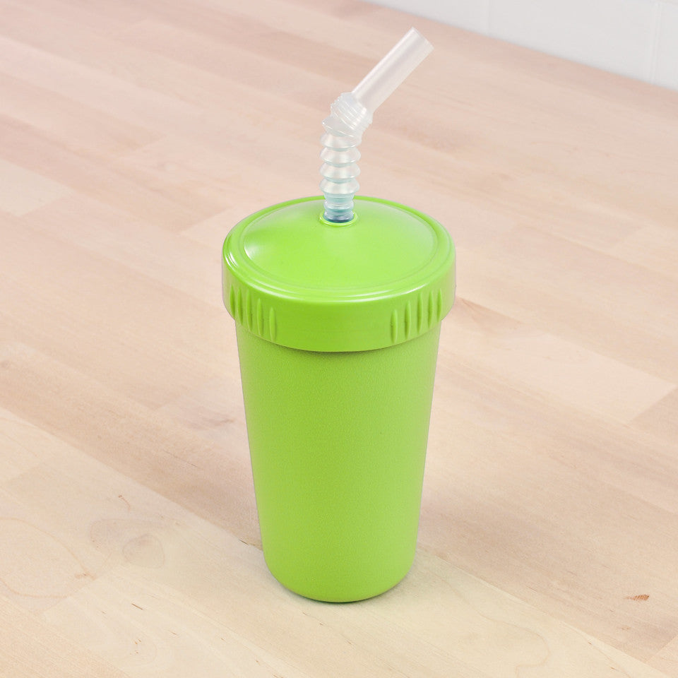 Re-Play Straw Cup with Reusable Straw - Green