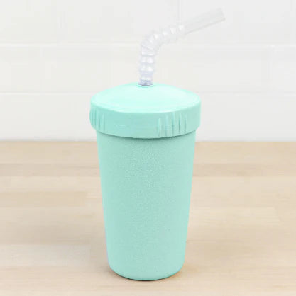 Re-Play Straw Cup with Reusable Straw - Mint