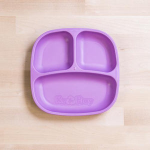 Divided Plate - Purple