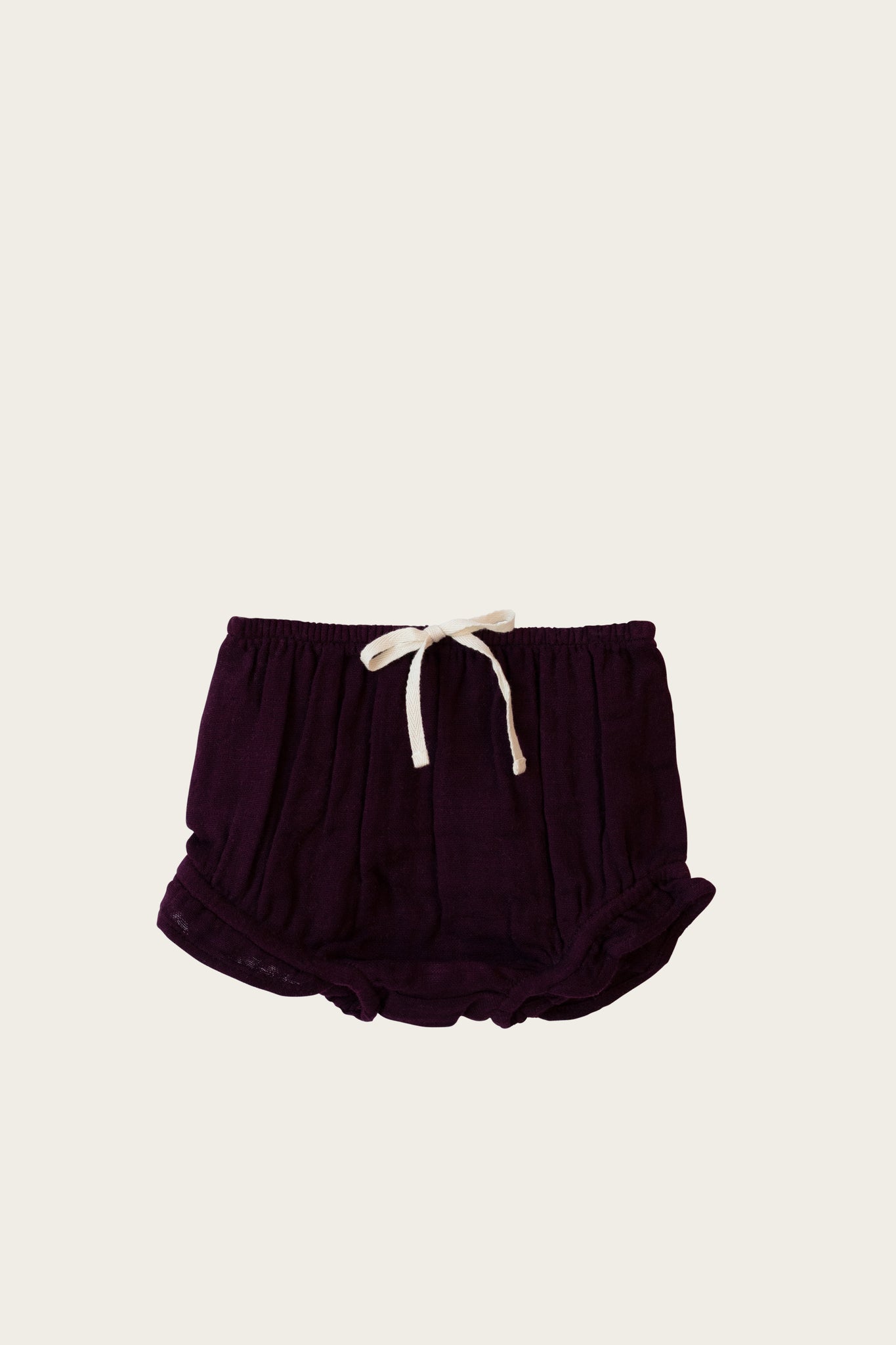 Muslin Frill Bloomer - Fig