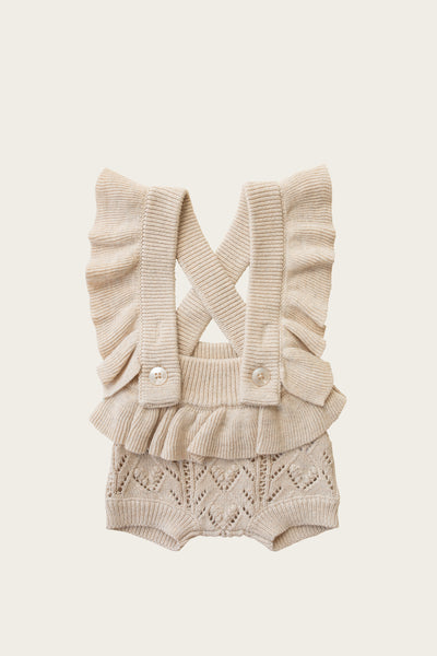 Bonnie Playsuit - Oatmeal