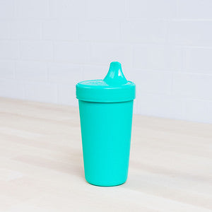 No Spill Sippy Cup - Aqua